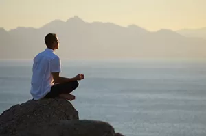 lotus position