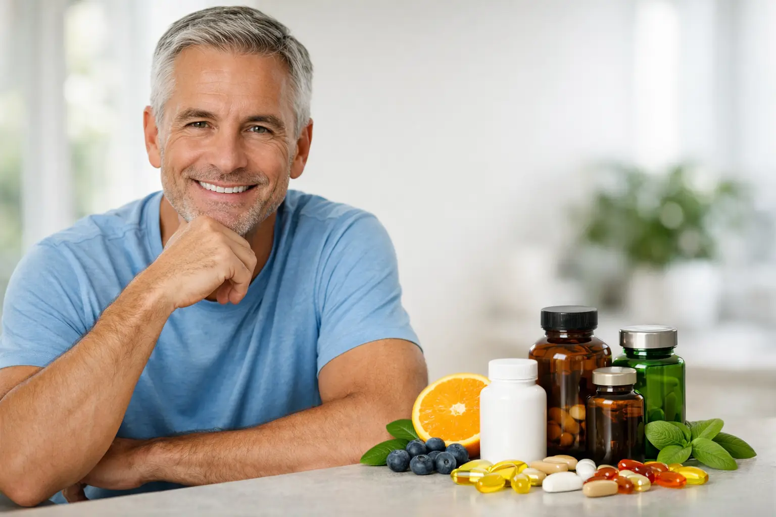 10 Best Vitamins for Men Over 50