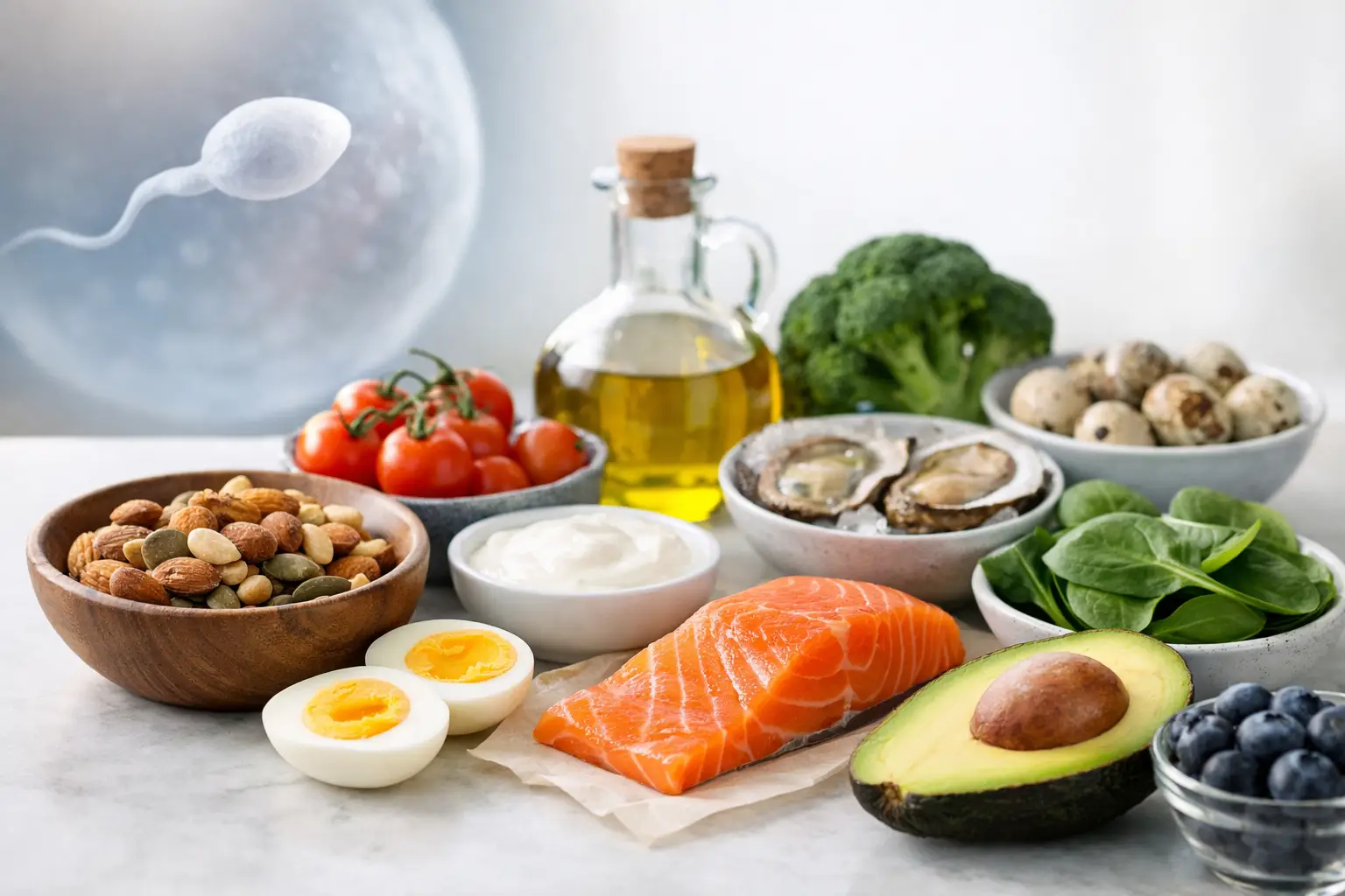 Best Male Fertility Foods for Better Sperm