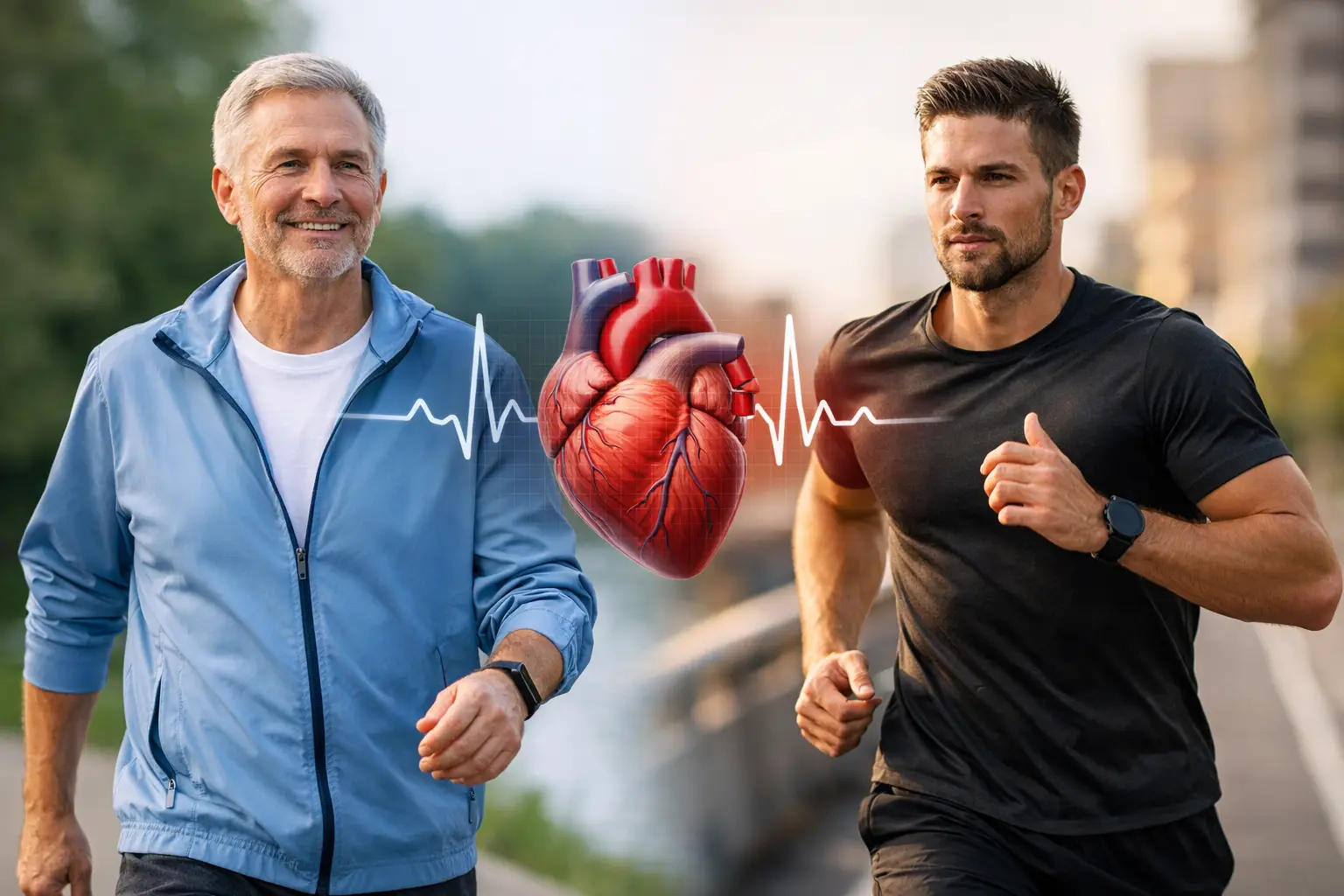 Walking vs Running Heart Health for Men