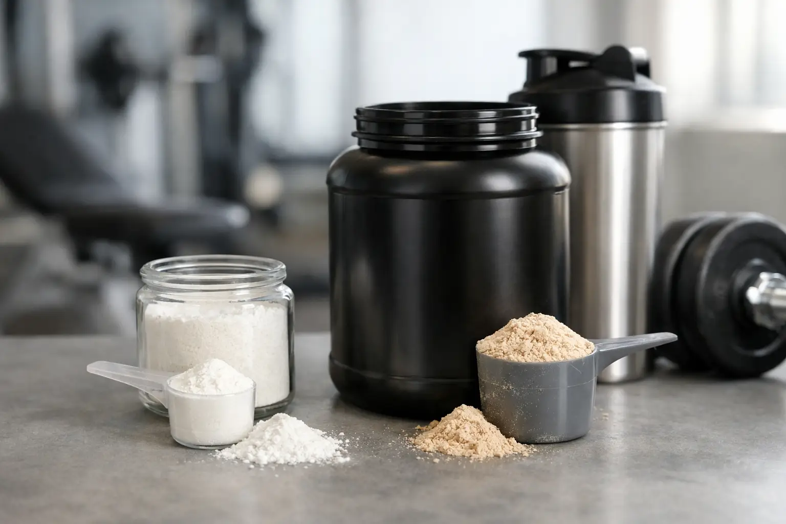 Creatine vs Protein Powder for Muscle Gains