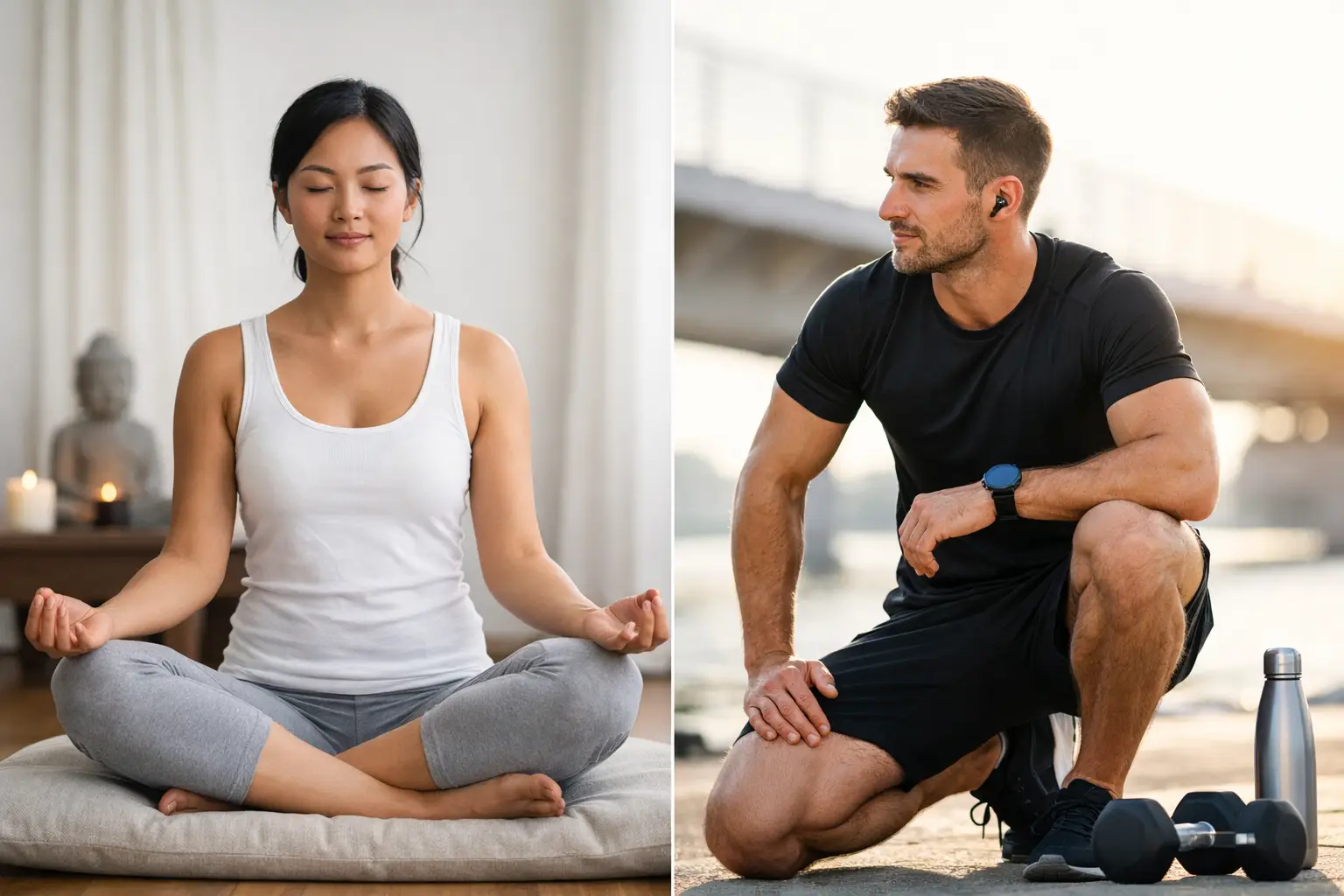 Meditation vs Exercise for Stress Relief
