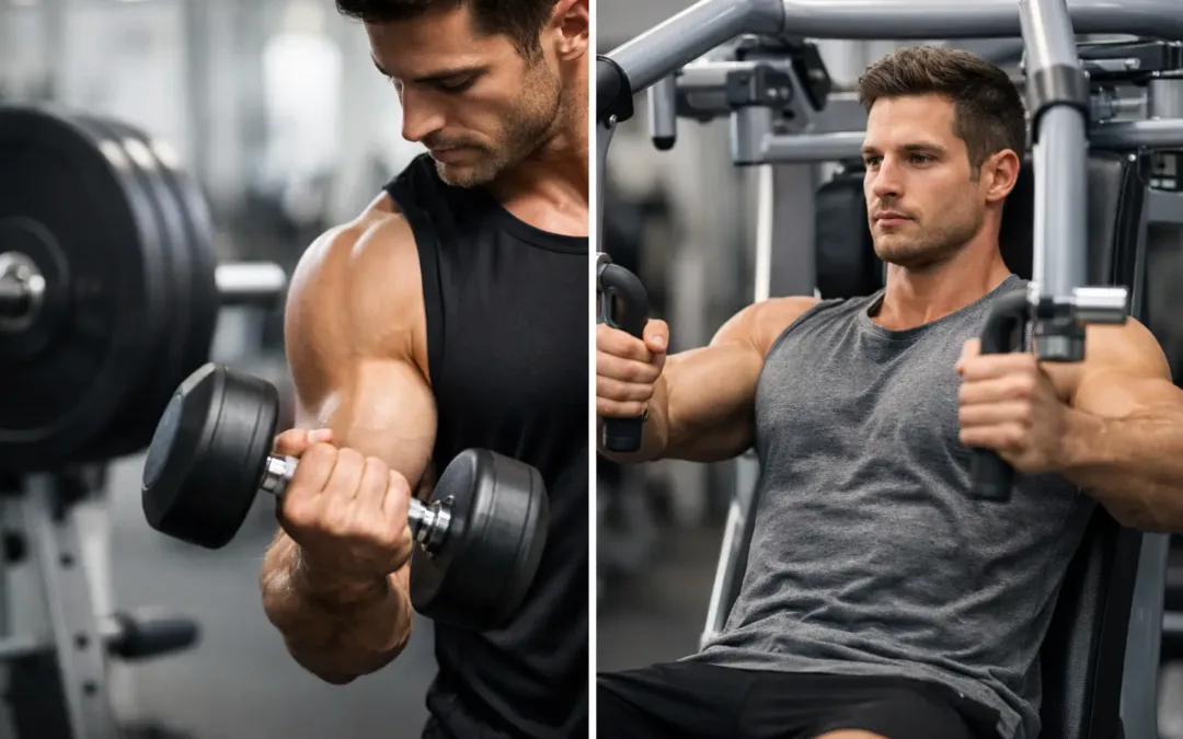 Free Weights vs Machines: Which Builds More Muscle?