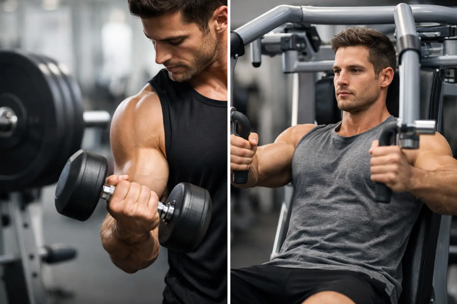 Free Weights vs Machines: Which Builds More Muscle?