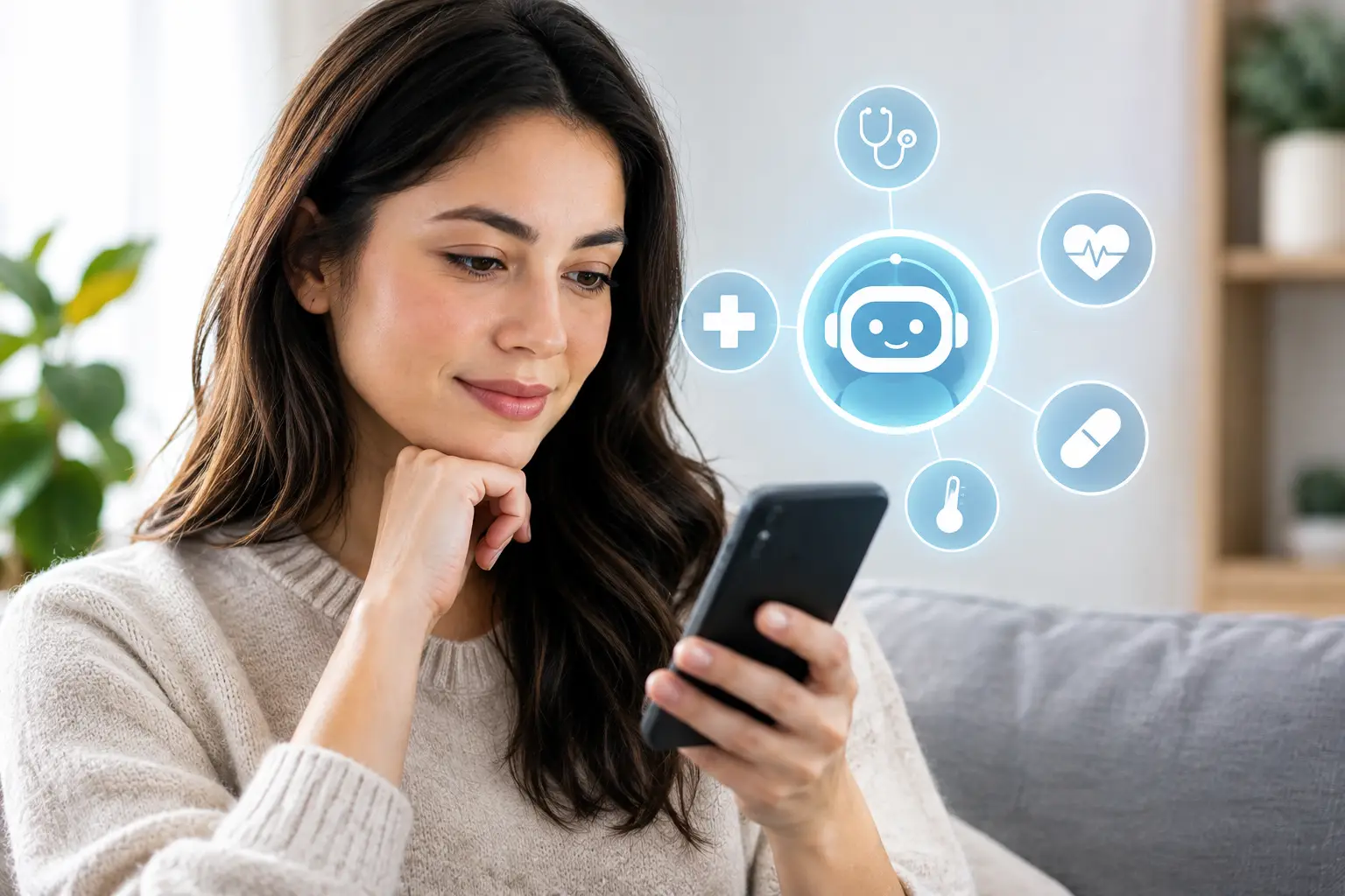 AI Symptom Checkers: Useful, Not a Diagnosis