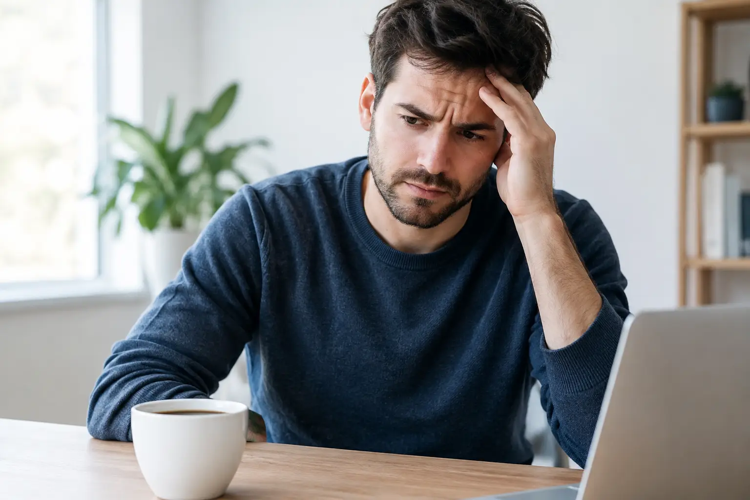 Does Caffeine Worsen Anxiety Symptoms in Men?