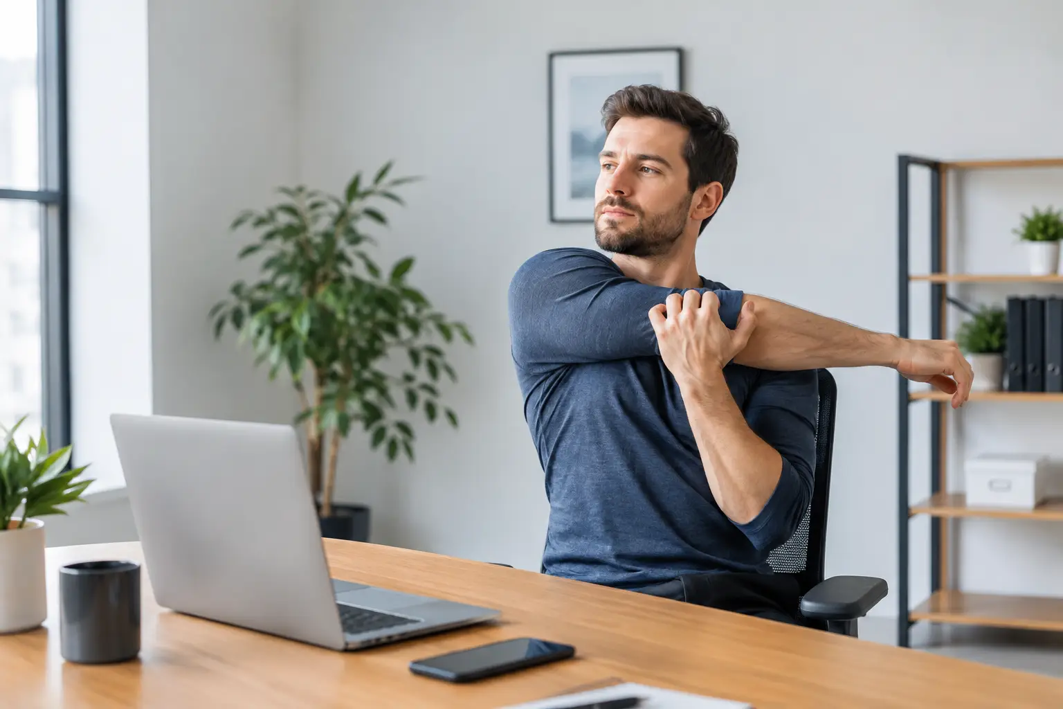 10 Best Desk Stretches for Men Who Sit All Day