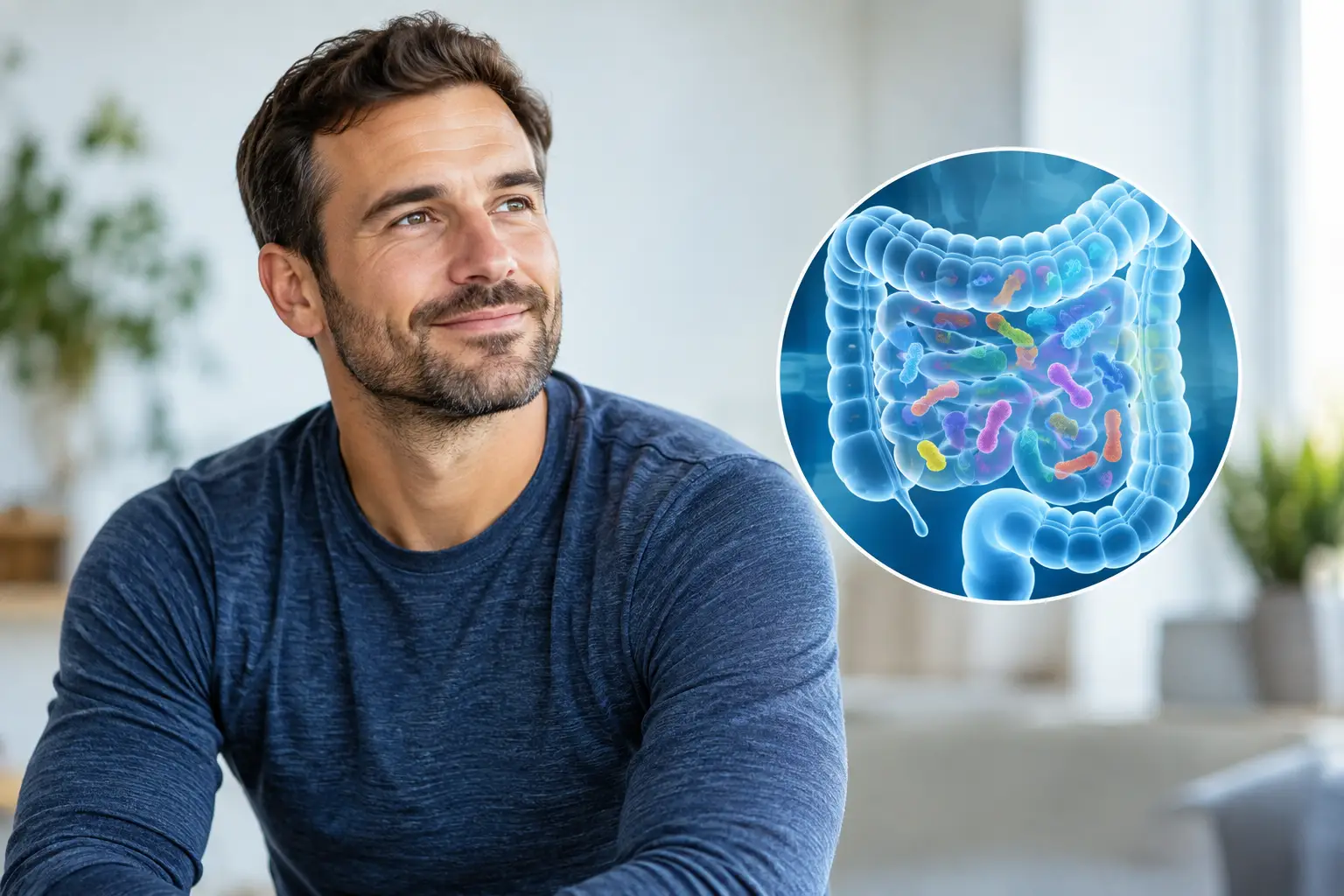 How the Gut Microbiome Affects Men’s Health