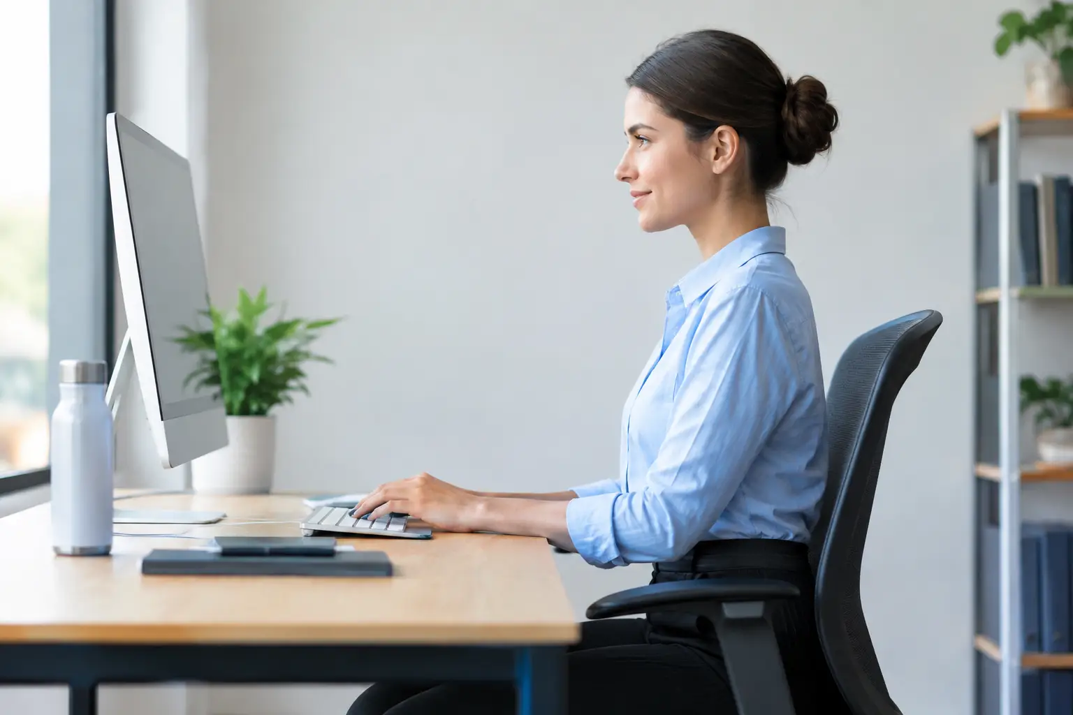 How to Improve Posture While Working All Day